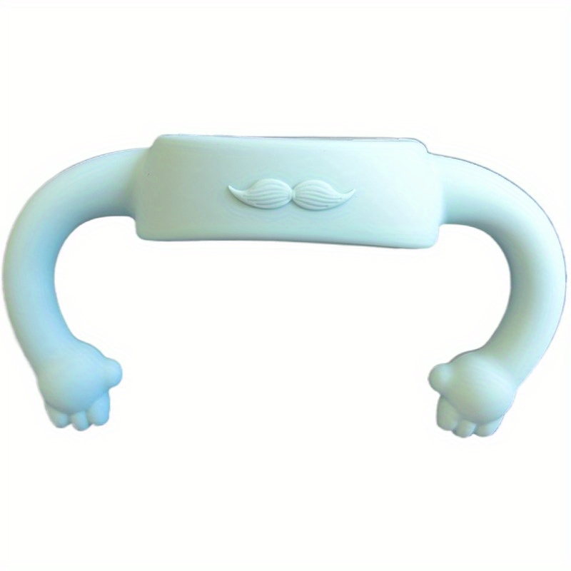Natural Baby Bottle Handle, Silicone Baby Feeding Handle, Wide Neck Easy Carry Handle