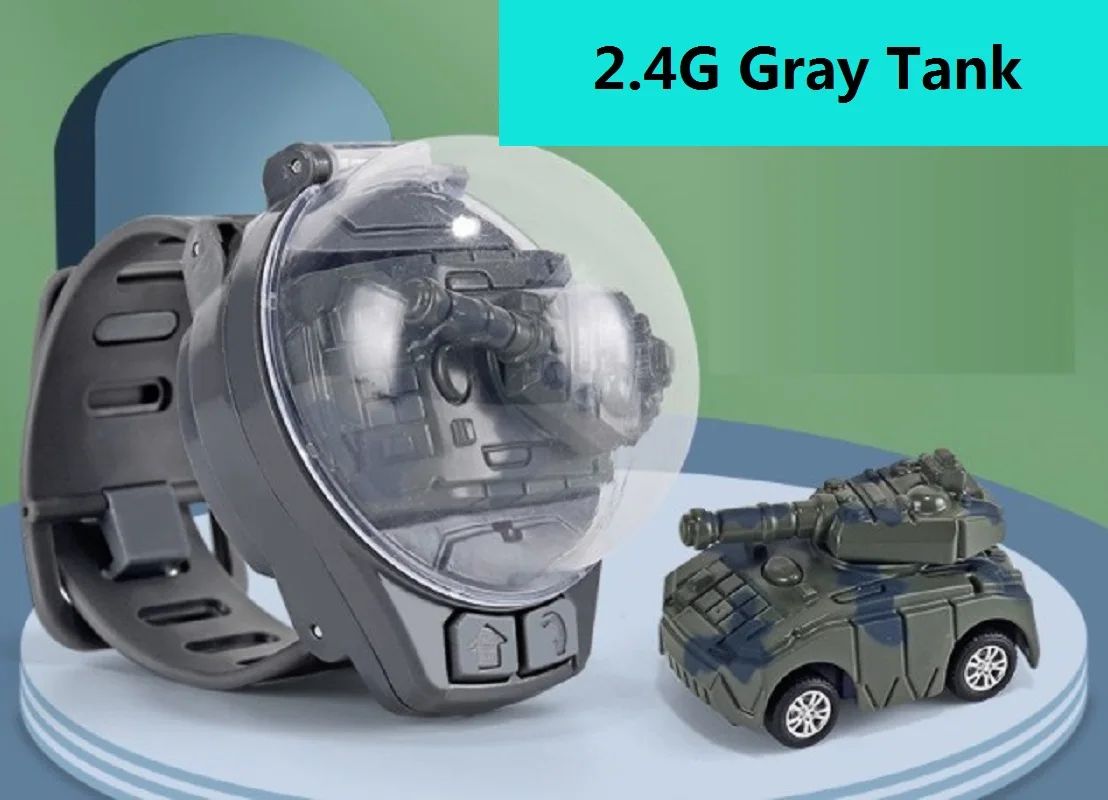 Mini Watch Car Parent Child Interaction, Remote Control Car Electric Alloy, Children's Watch Racing Toy Gift