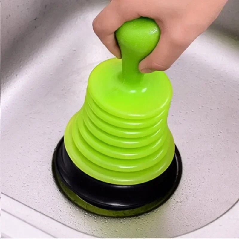 Powerful Sink Drain Pipeline Dredger Suction Plunger for Home Cleaning
