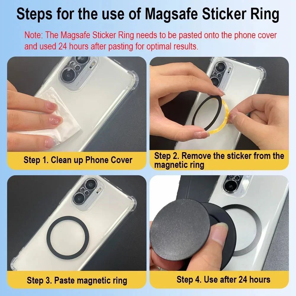 Magnetic Folding Phone Grip Stand