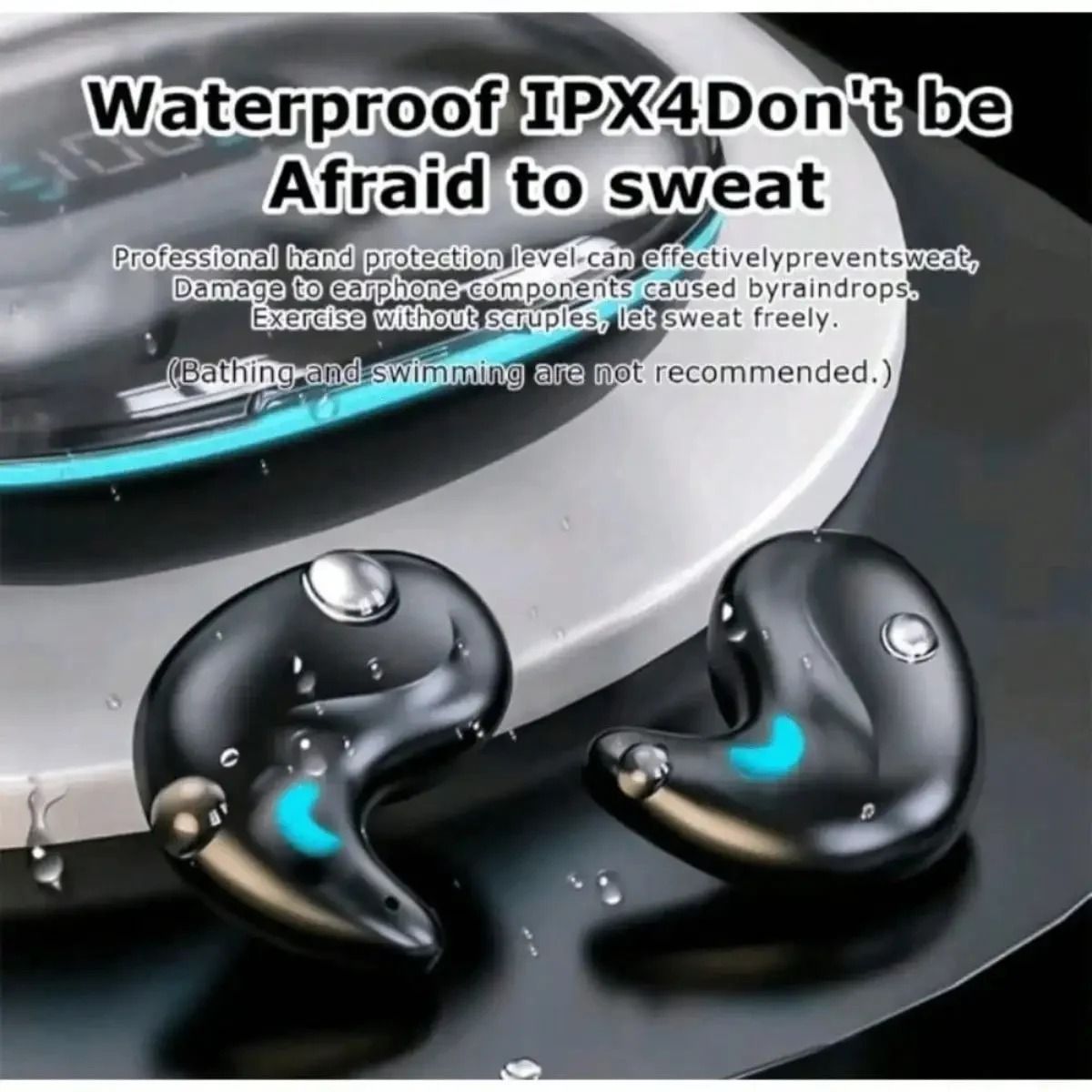 X55Pro Wireless Sleep Bluetooth Headset with Lanyard and Waterproof Hi-Fi Stereo