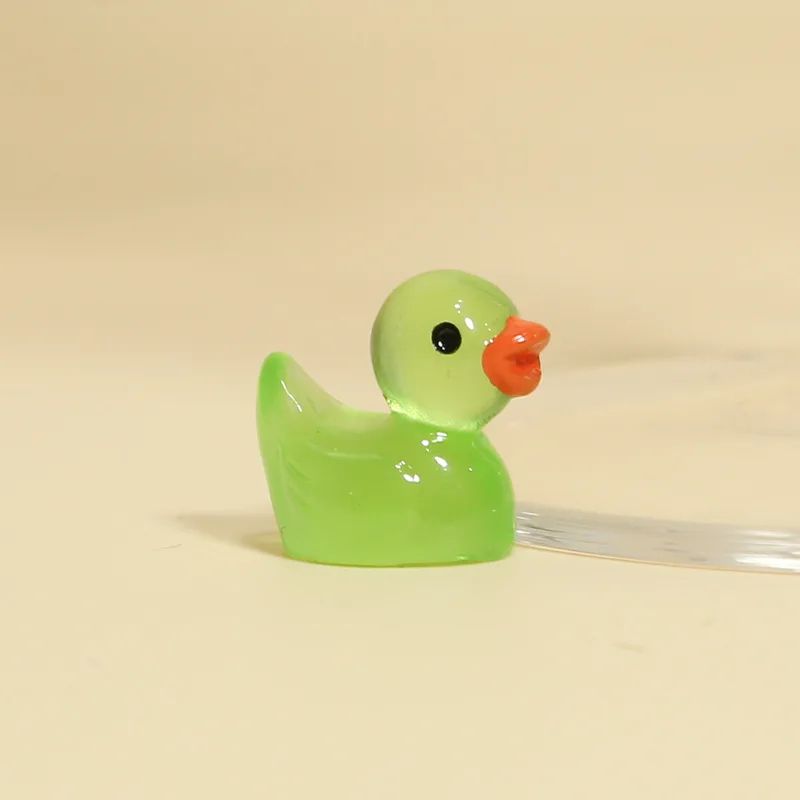 Glow in the Dark Mini Duck Figurines