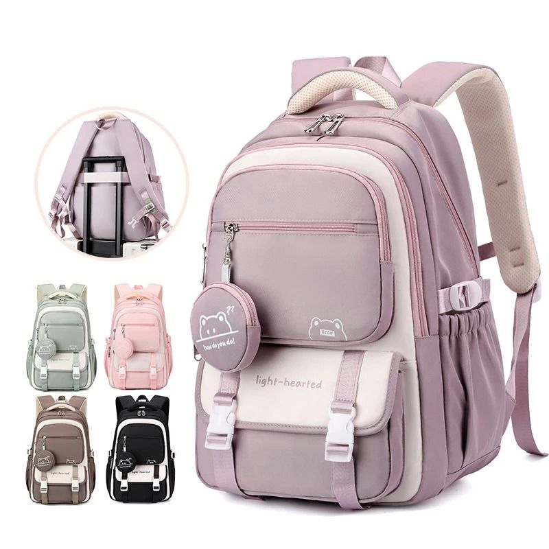Lightweight Waterproof Girls School Backpack Fashion Travel Bag