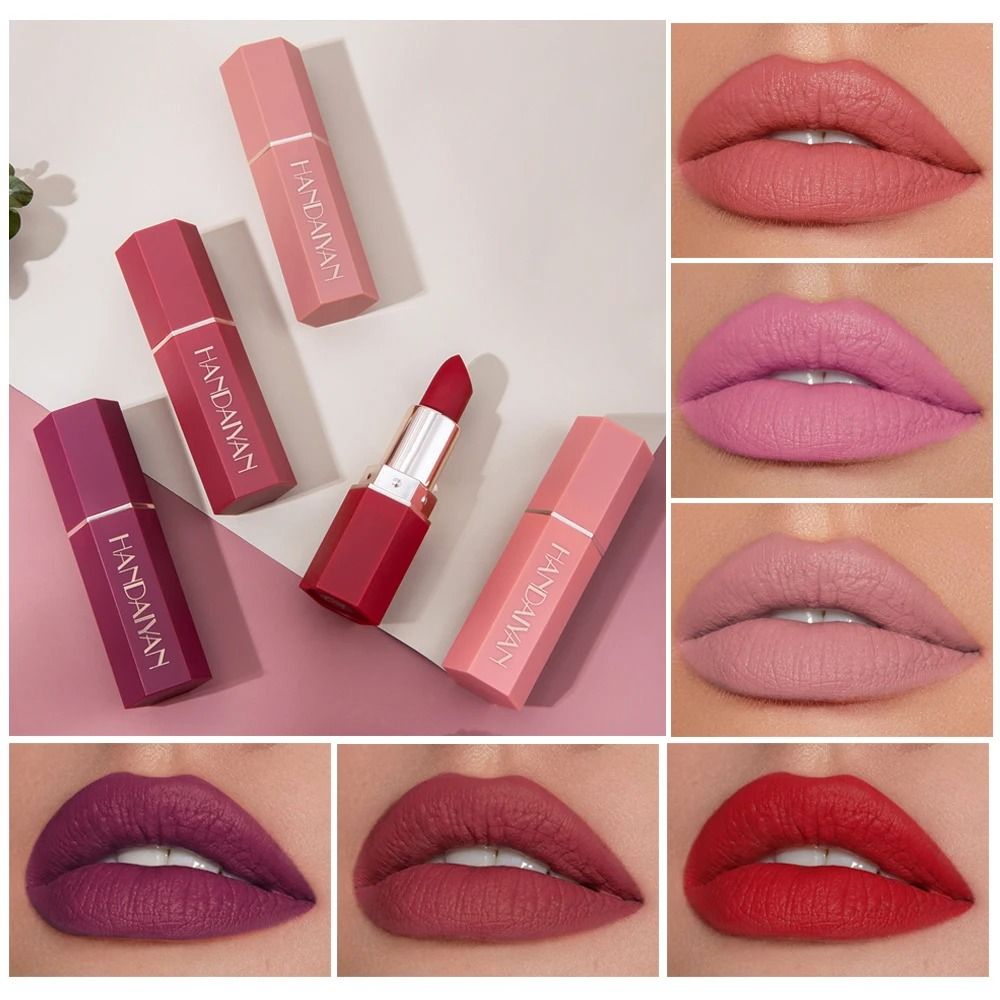 Velvet Matte Lipstick Set Long Lasting and Waterproof