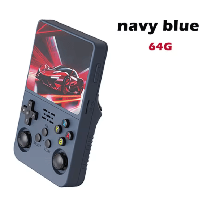 R36S Retro Handheld Game Console with 3.5 Inch IPS Screen and 64GB 15000 Games