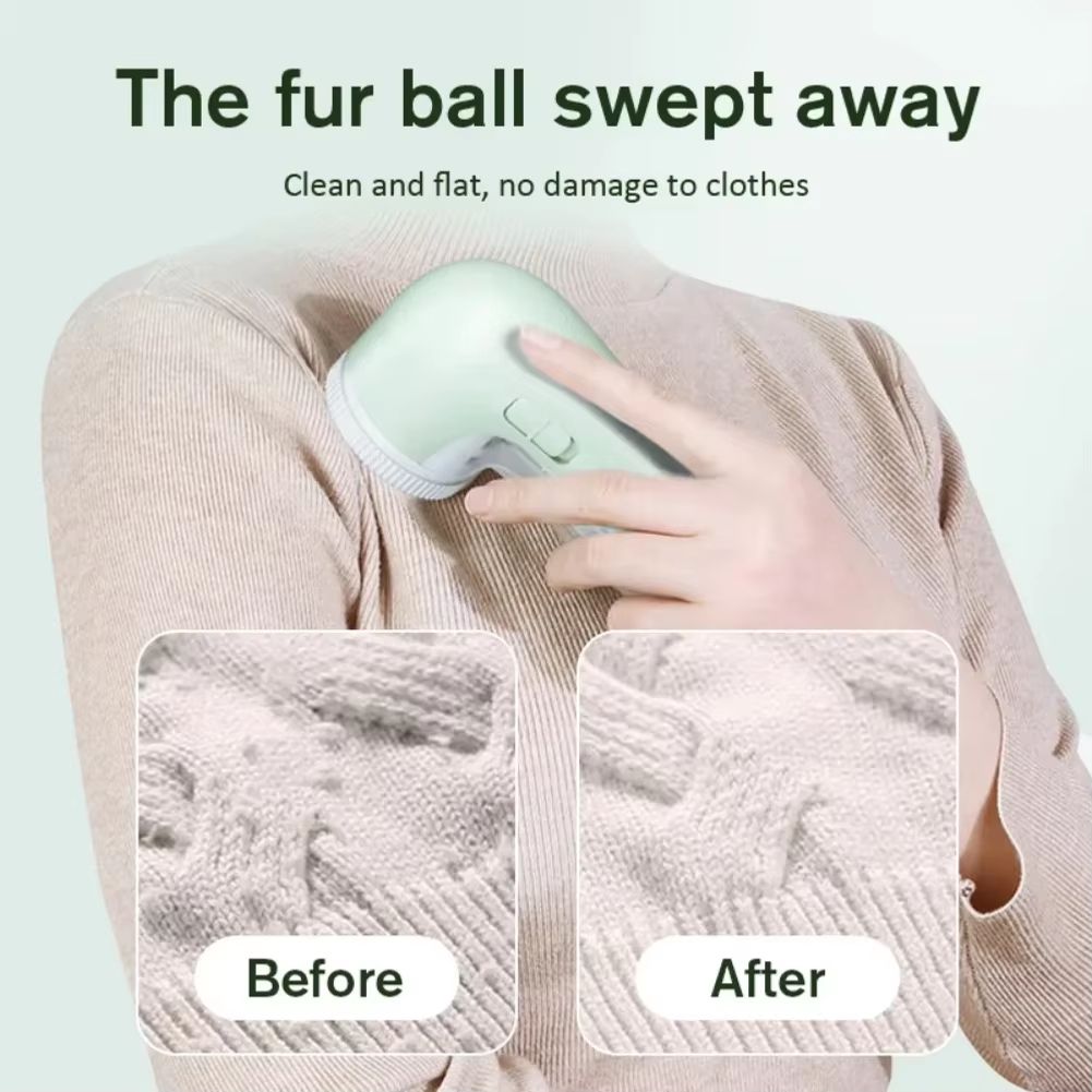 Portable Electric Lint Remover Fabric Shaver for Clothes and Furniture