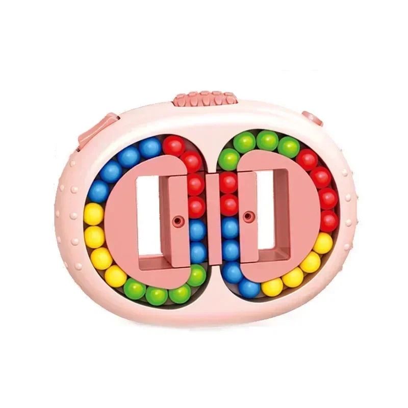 Magic Bean Cube Rotating Brain Teaser Finger Fidget Toy