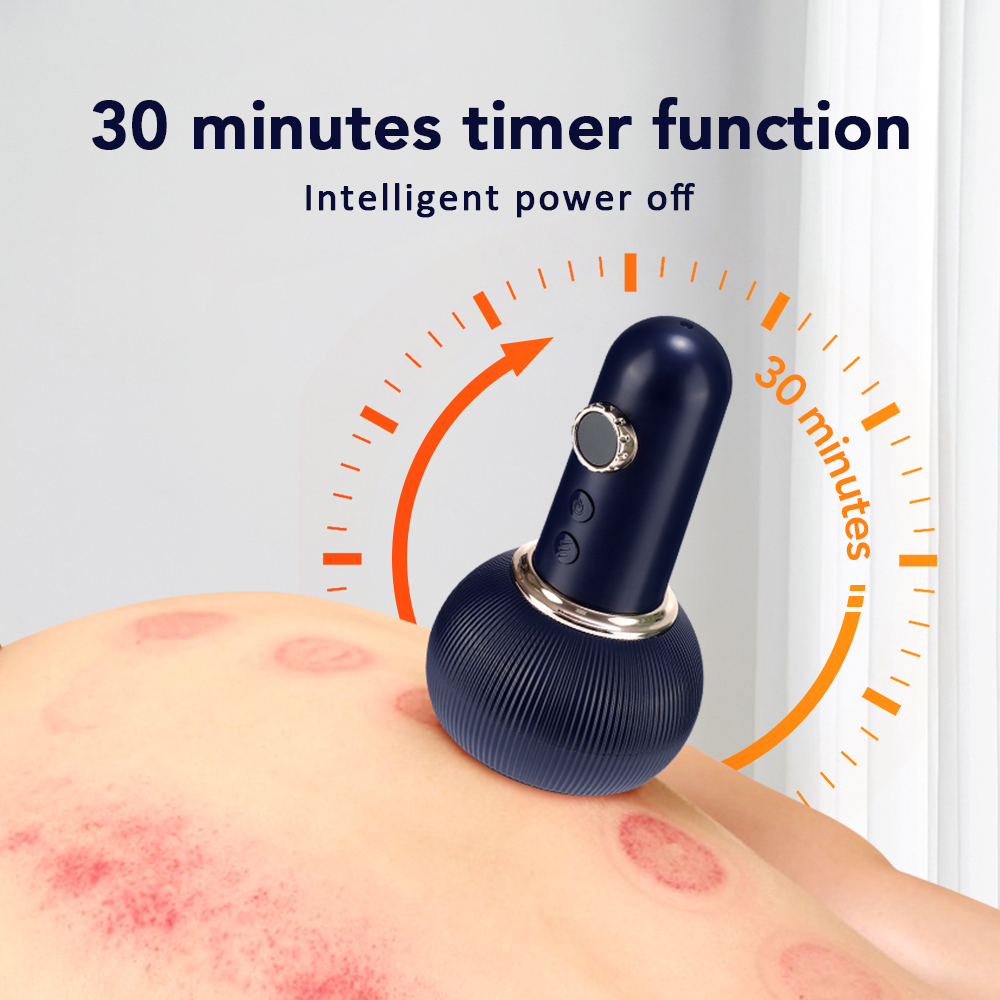 Suction Cup Beauty Health Scraping Heat, Electric Massager GuaSha, Anti Cellulite Vacuum, Slimming Massage