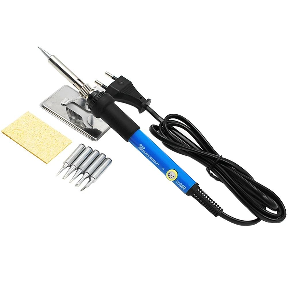 Adjustable Temperature Electric Soldering Iron 60W 80W 110V 220V Heat Pencil Tool