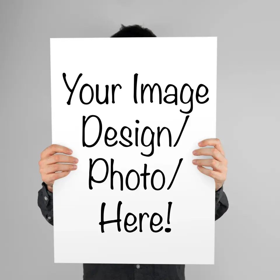 Personalized Custom Canvas Print Poster for Family, Wedding & Movie Wall Art