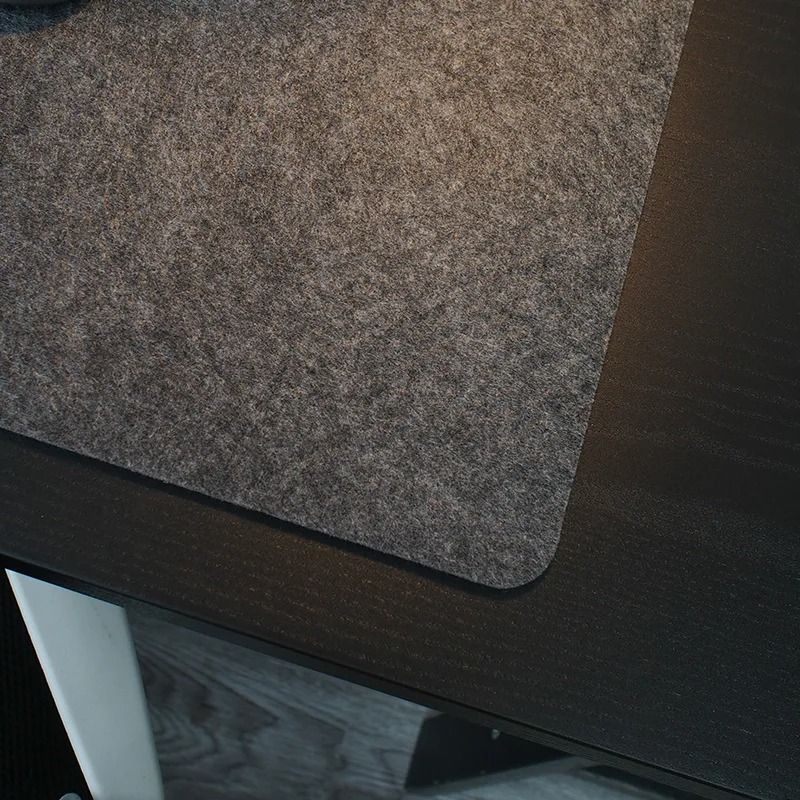 Large Wool Felt Desk Mat Non Slip Mouse Pad and Keyboard Surface