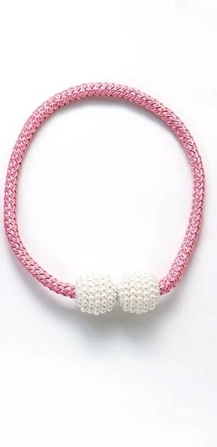 Magnetic Pearl Curtain Clip Tie Back
