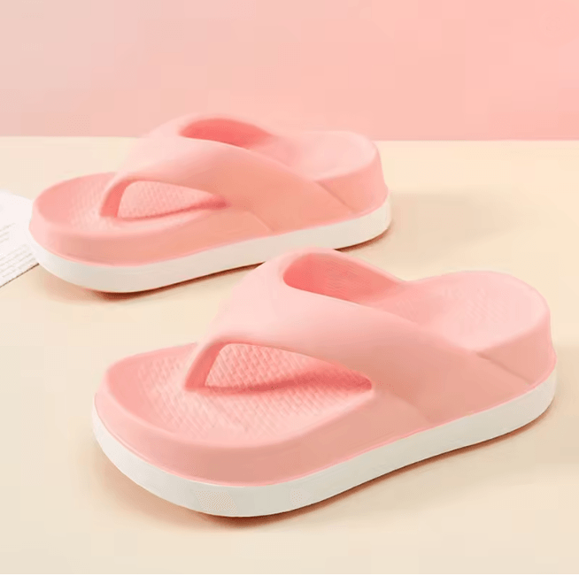 BreezeWalk Women Summer Beach Flip Flops Anti Slip Casual Sandals