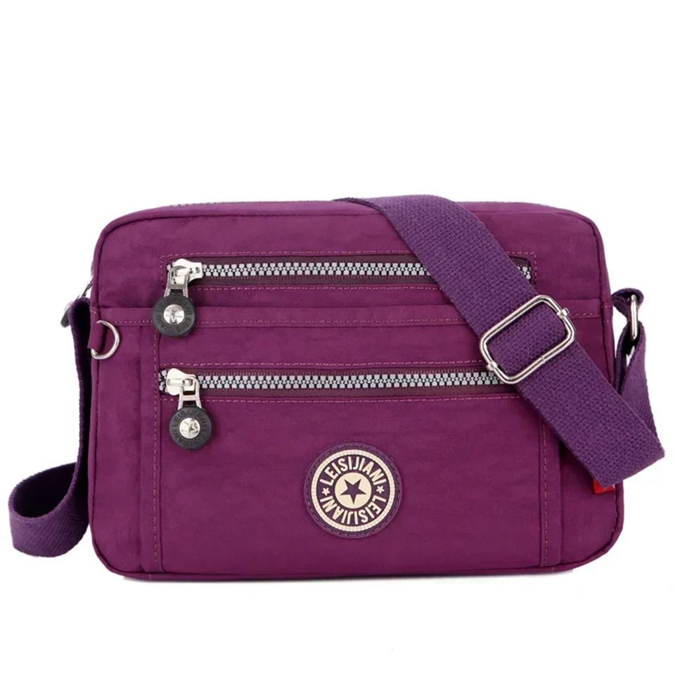 Versatile Waterproof Nylon Messenger Bag