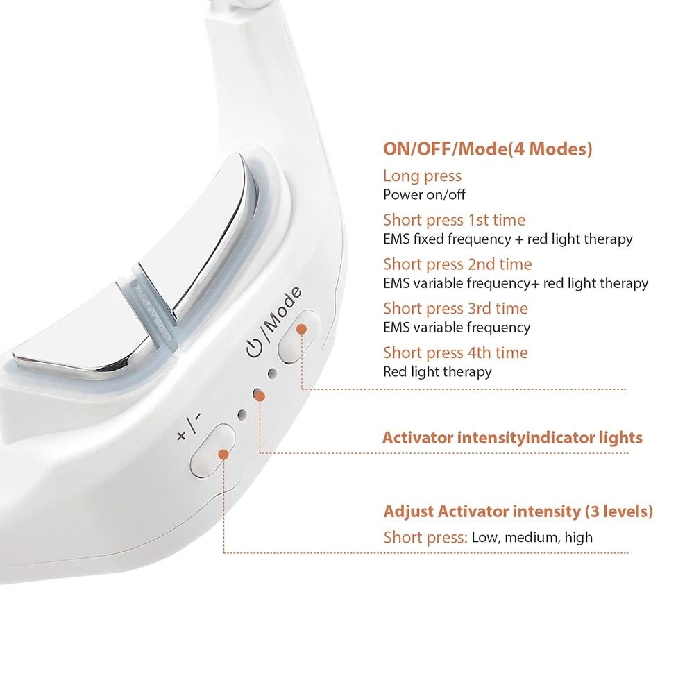 Anti-Aging EMS & Red Light Eye Massager