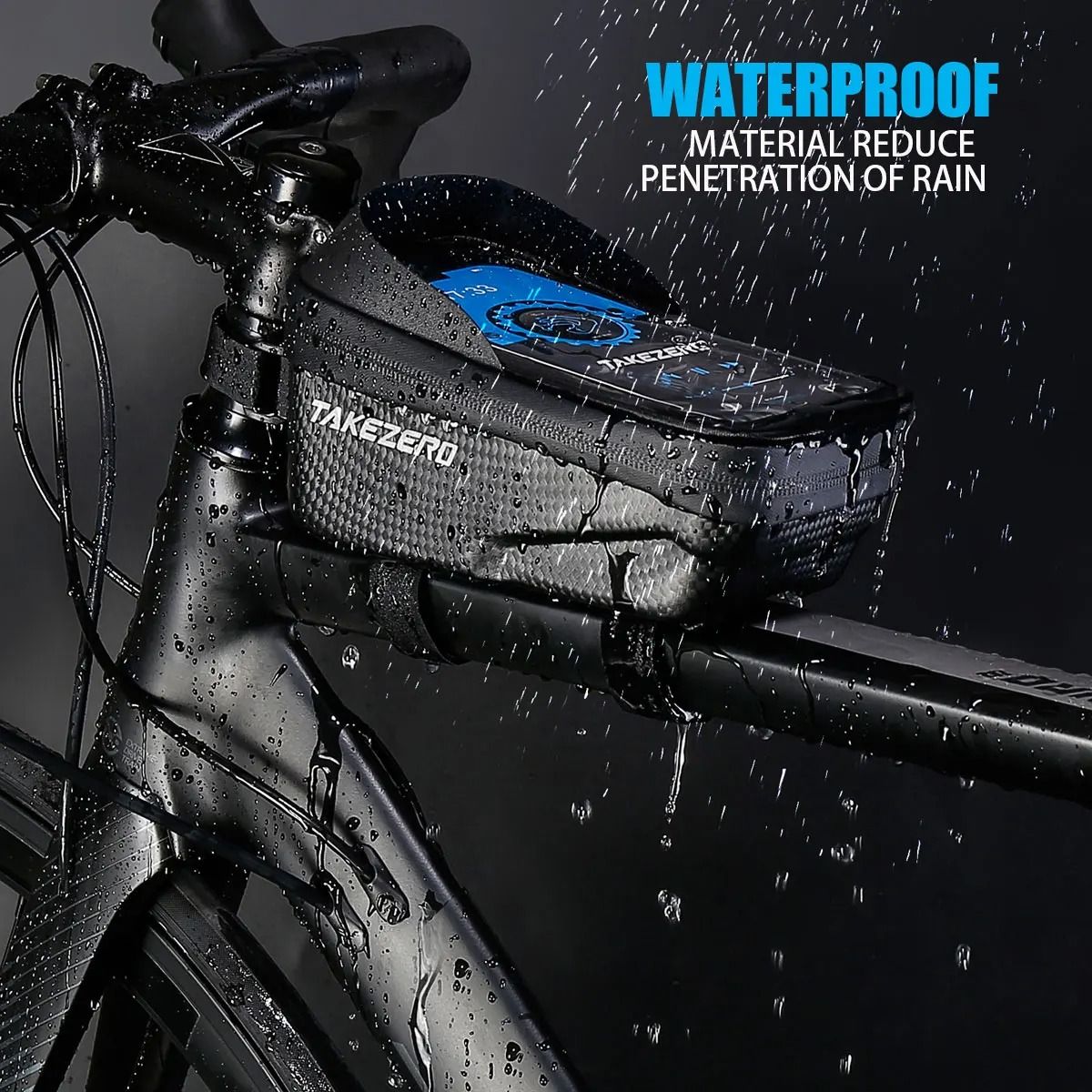 Aerodynamic Pro Series Hard Shell Bicycle Command Center