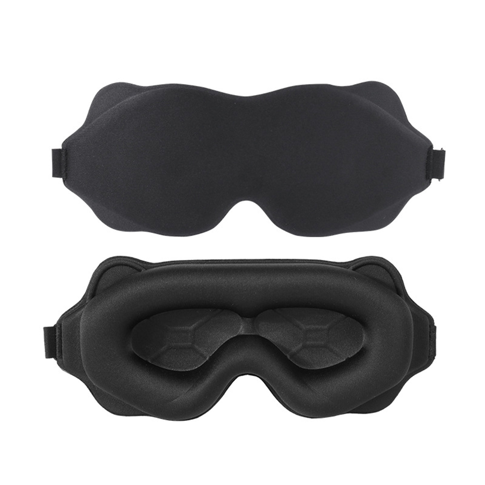 Soft Block Out Light Sleep Mask Breathable Eye Mask for Travel & Restful Sleep Aid