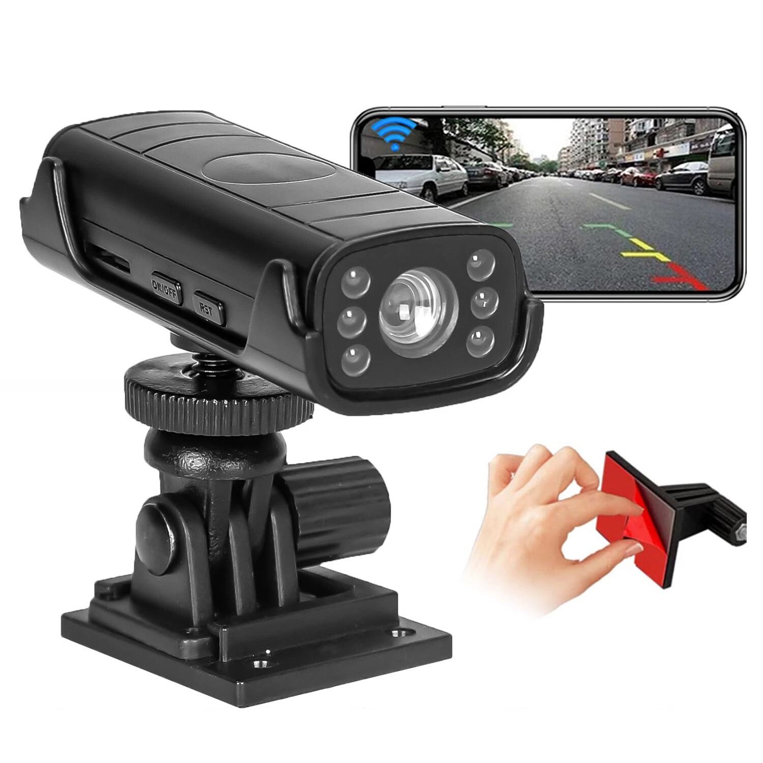 Camera Reverse Hitch Guide Camera, Car Truck Wireless Vehicle Backup