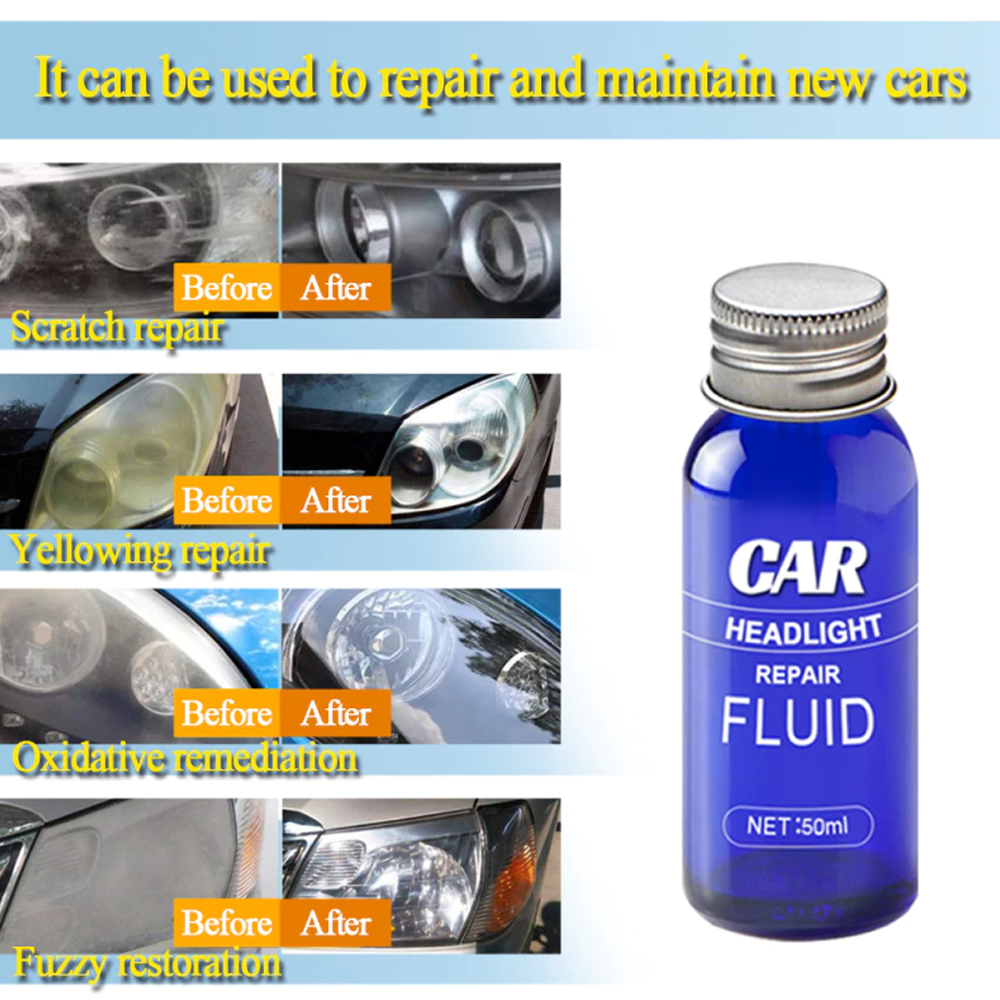 Car Headlight Repair Fluid