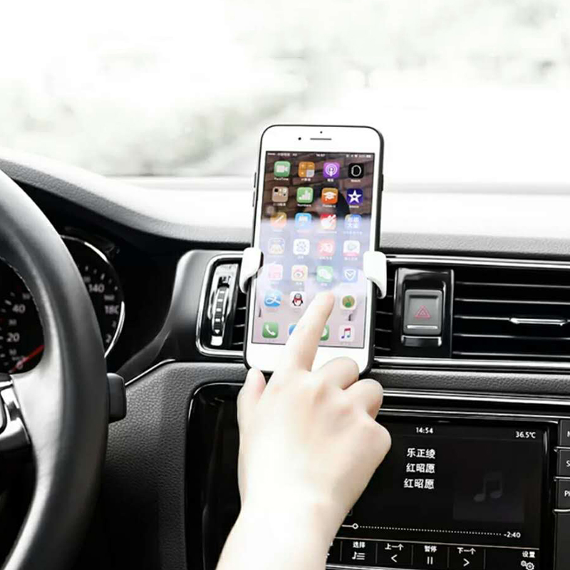 Universal Gravity Car Vent Phone Holder with Auto Lock