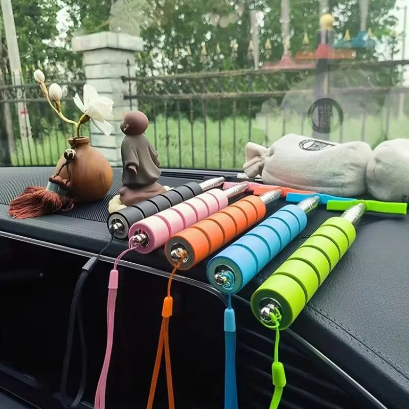 Stainless Steel Extendable Car Rearview Mirror Wiper for Auto Glass and Window Cleaning