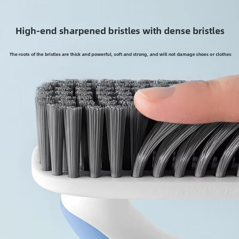 Multifunctional Shoe and Laundry Cleaning Brush Set with Soft Bristles