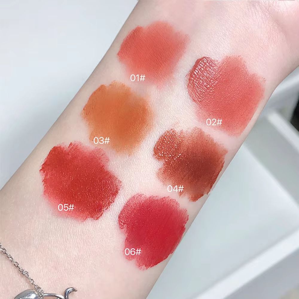 Gege Bear Rabbit Lip Glaze – Long-Lasting Matte Lipstick with Velvet Lip Clay Finish
