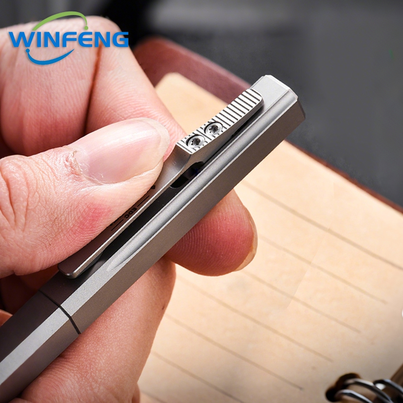 Titanium Alloy Tactical Pen & Emergency Glass Breaker Tool