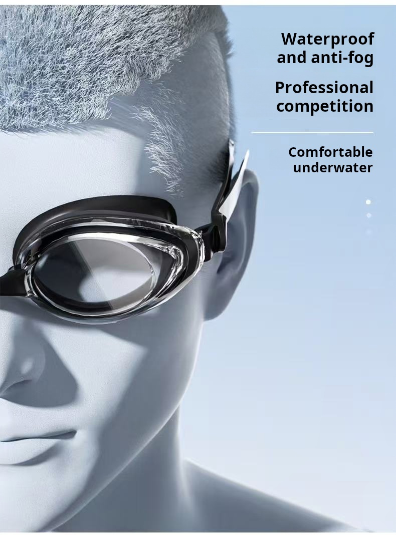 Anti Fog Waterproof Swim Goggles with UV Protection Leak Proof Design for Adults & Youth