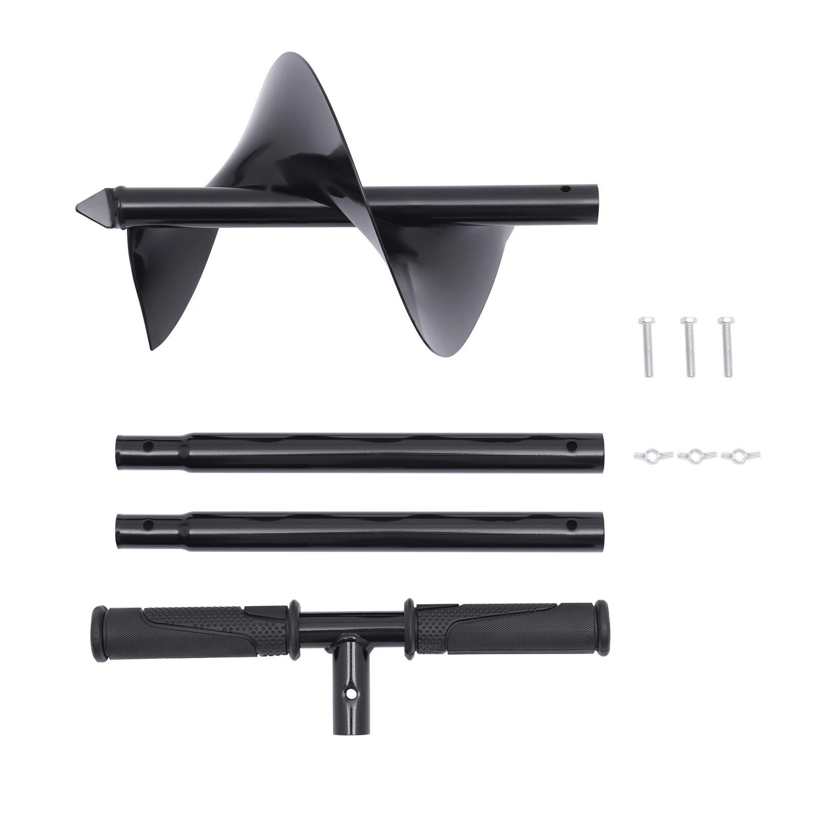 Hand Digger Post Hole Auger Soil Borer for Fence Installation