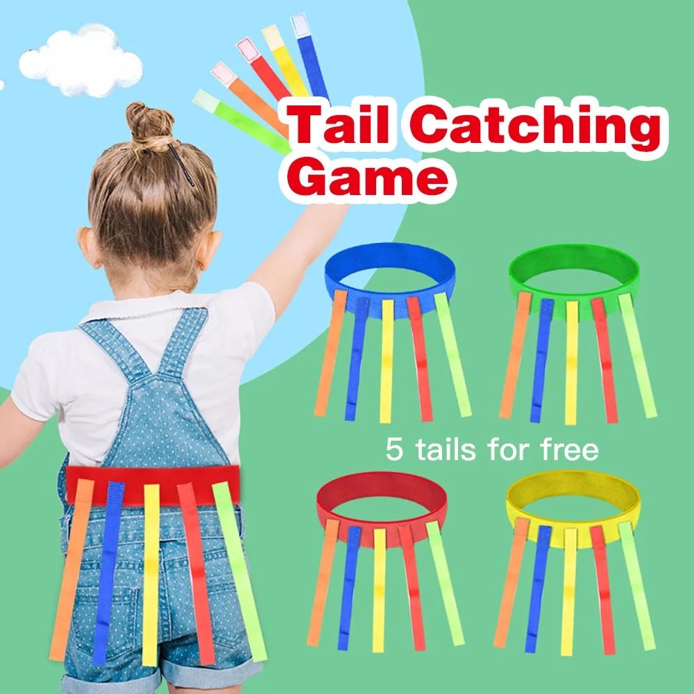 Professional Children's Outdoor Tail-Catching Game Belt