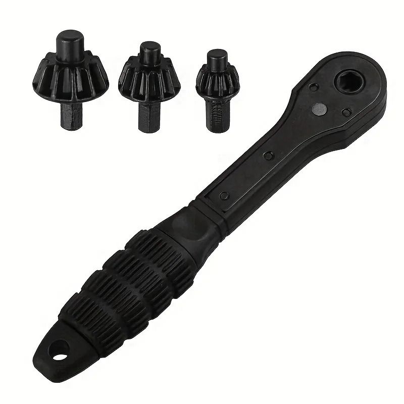 2-in-1 Dual-Head Ratchet Drill Chuck Key