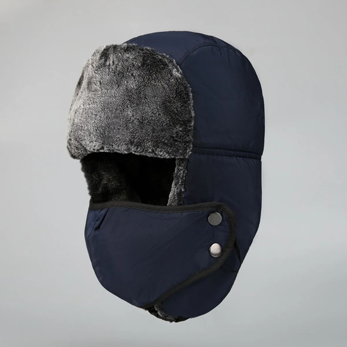 Arctic Trooper Ushanka with Integrated Windproof Mask