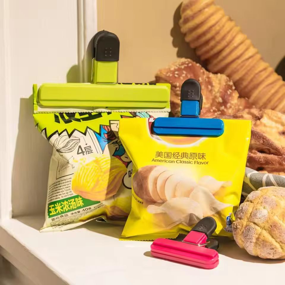 LMETJMA Large Bag Clips, Heavy-Duty Food Bag Clips & Sealing Clip Set