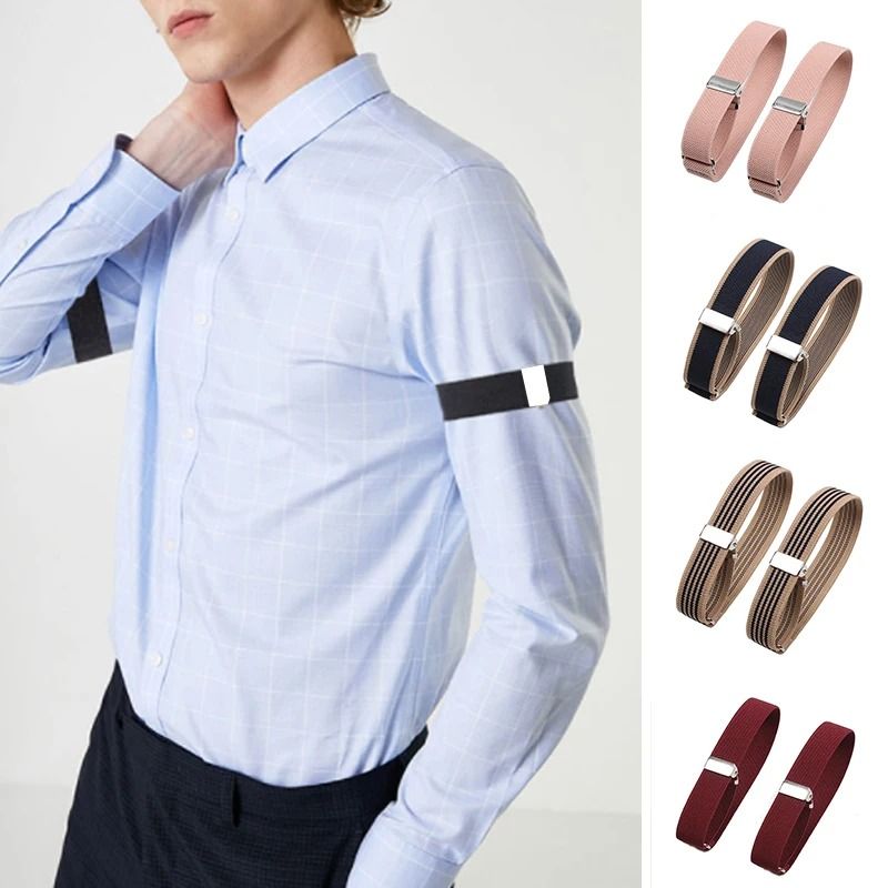 Elastic Non-Slip Shirt Sleeve Garters