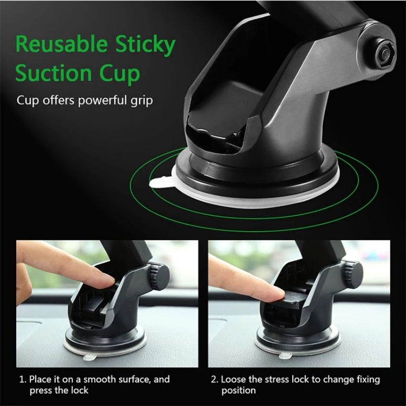 Suction Cup Car Phone Holder Mount