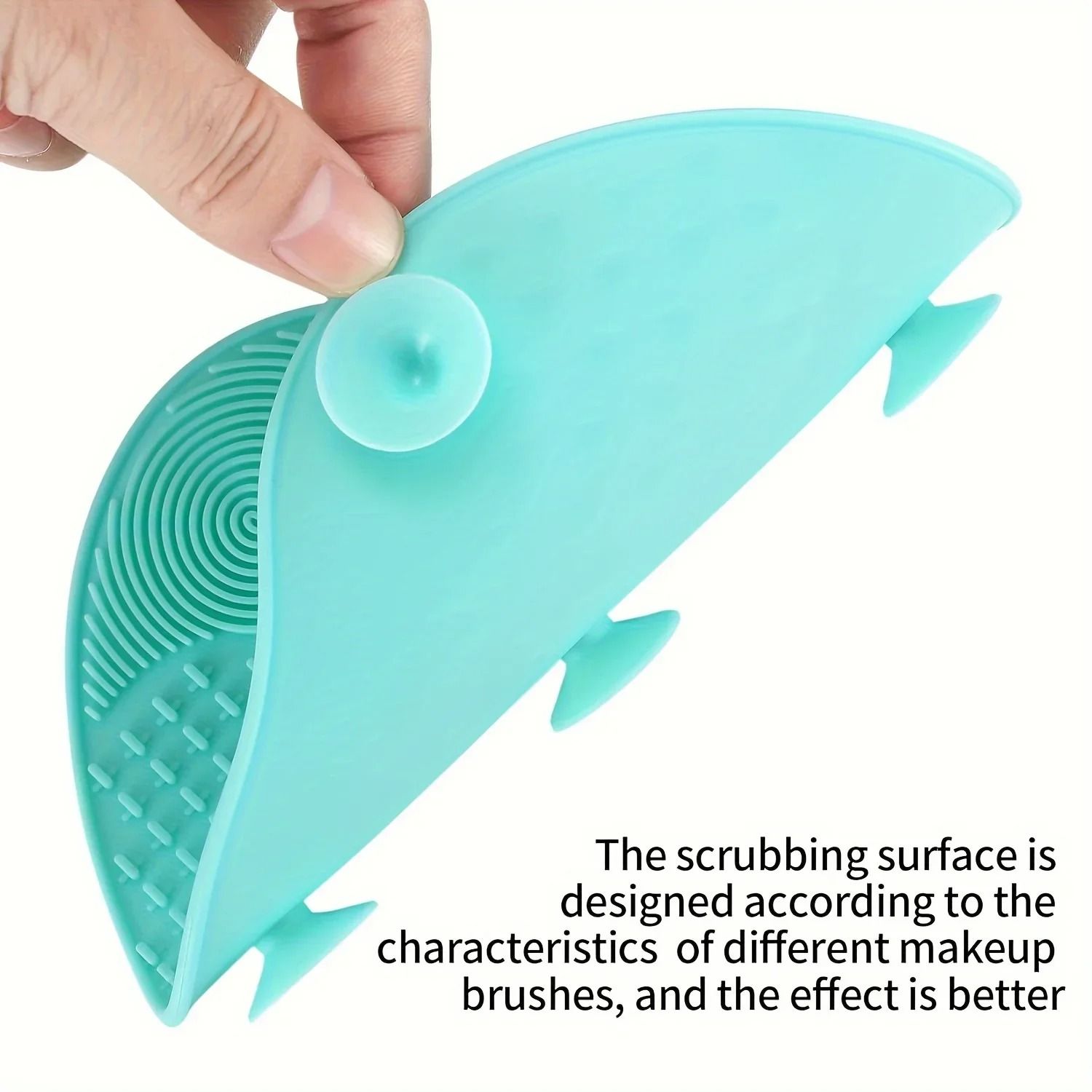 Silicone Makeup Brush Cleaning Scrub Pad