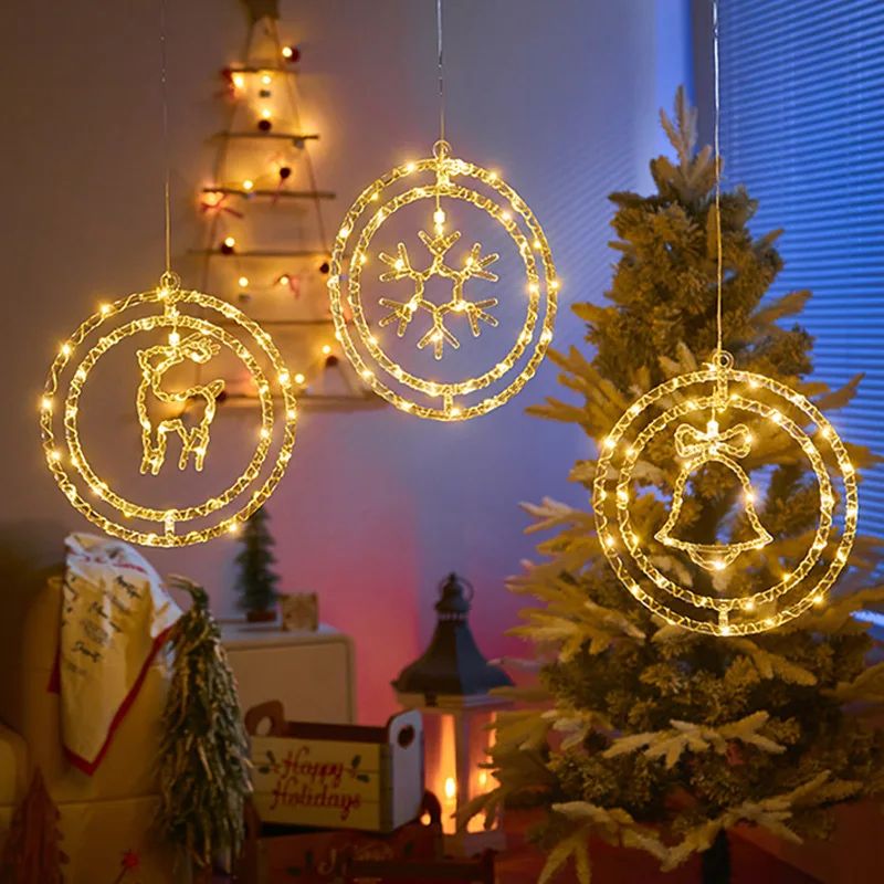 LED Christmas Figure Hanging Lights