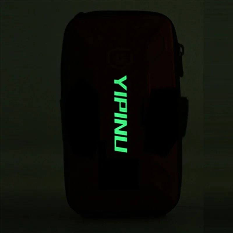 Waterproof Running Phone Holder Arm Bag Shockproof Luminous Mobile Armband