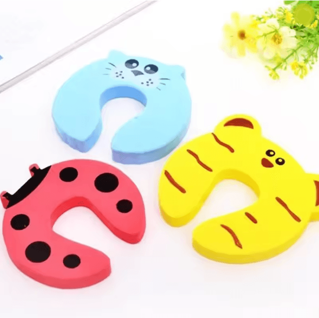 SafeGuard Baby Door Stopper Finger Protector Set