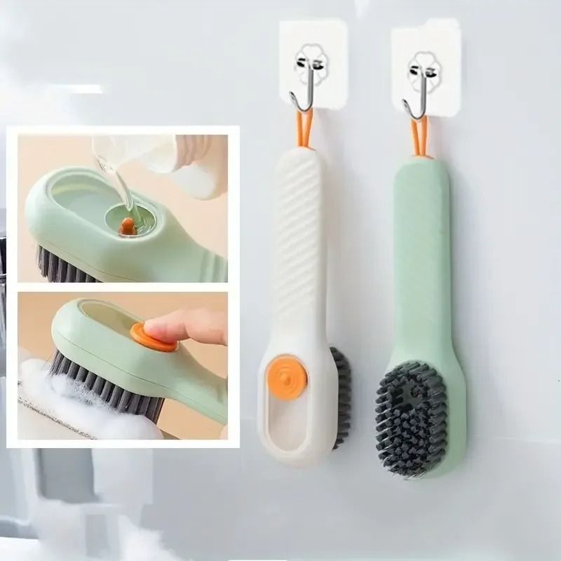 Multi Function Shoe Cleaning Brush Soft Bristle Hand Pressure Spot Scrub Brush