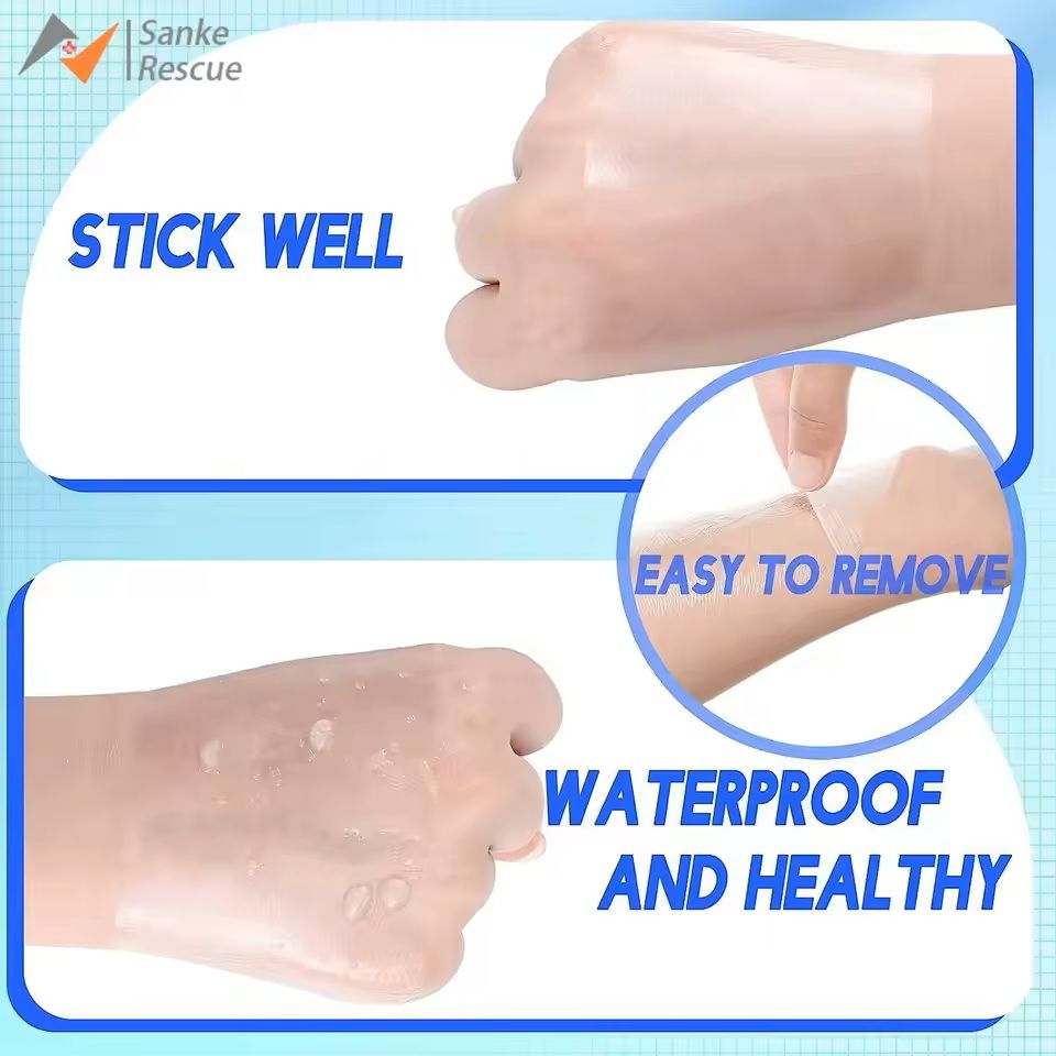 Waterproof Tattoo Aftercare Bandage Roll Transparent Adhesive Film for Healing and Protection