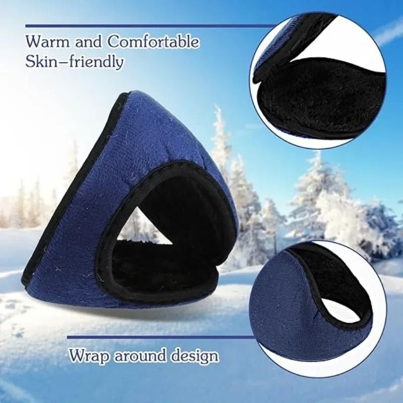Winter Plush Warm Earmuffs | Premium Thick Fluffy Ear Covers & Thermal Cold-Proof Infrastructure