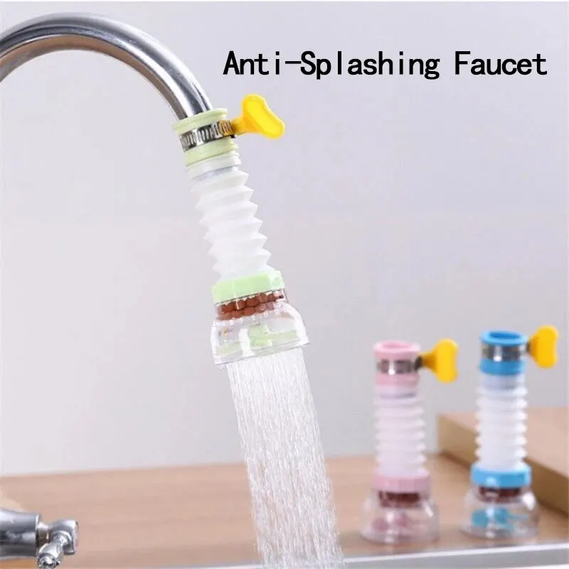 Universal Rotation Faucet Bubbler, Water Saving Economizer Head, Swivel Kitchen Faucet Nozzle Adapter