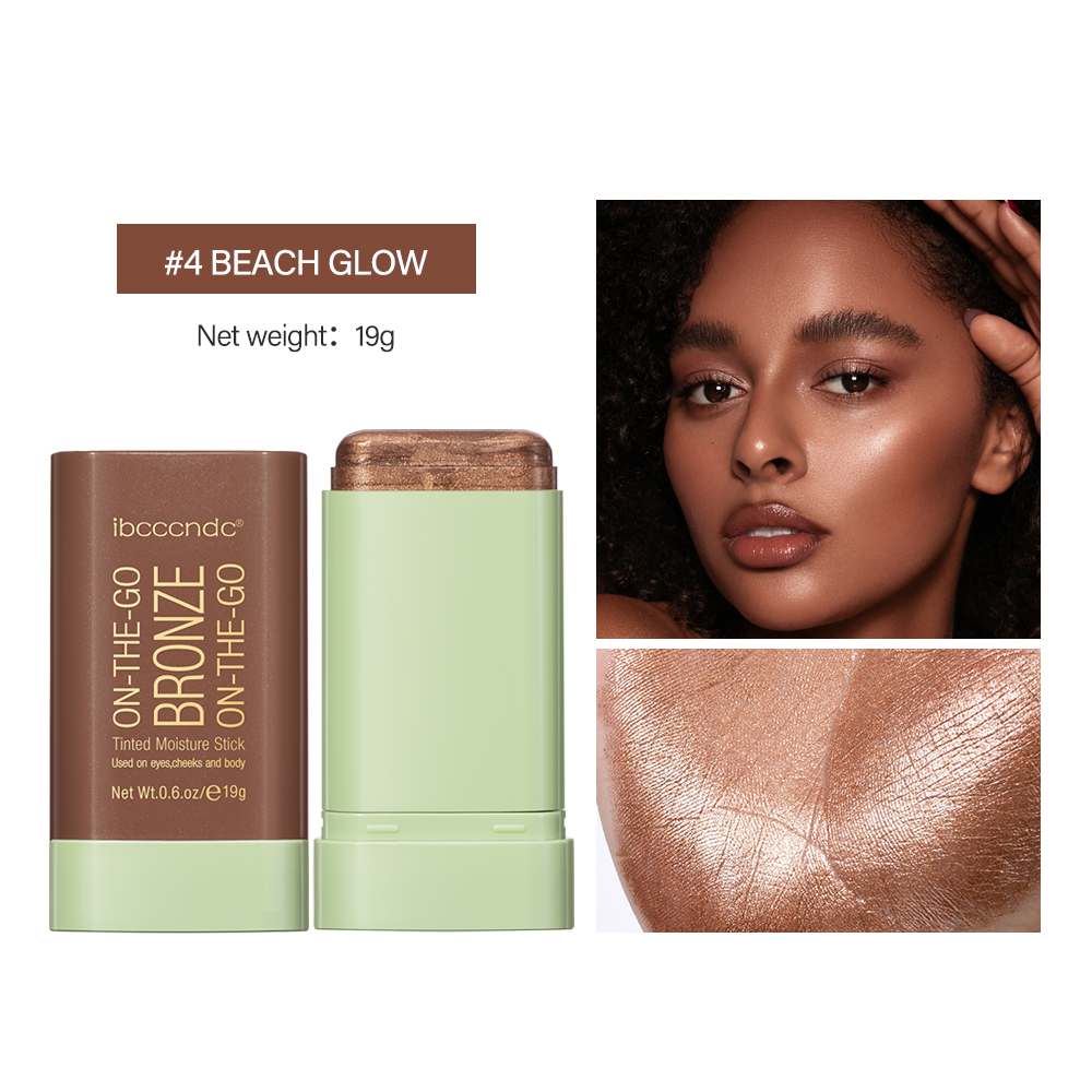 High Gloss Stick Face Brightening, Rotary Small Gold Tube Concealer, Pearl Gloss Dressing Stick