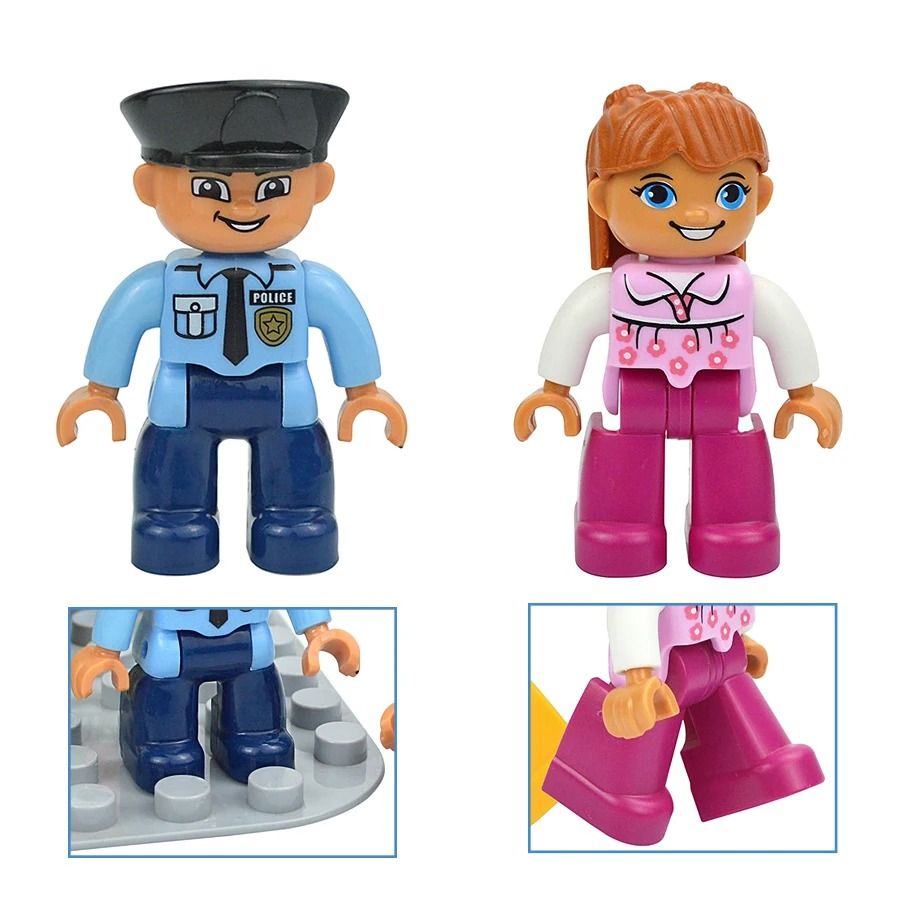 Large Scale Character Building Block Collection
