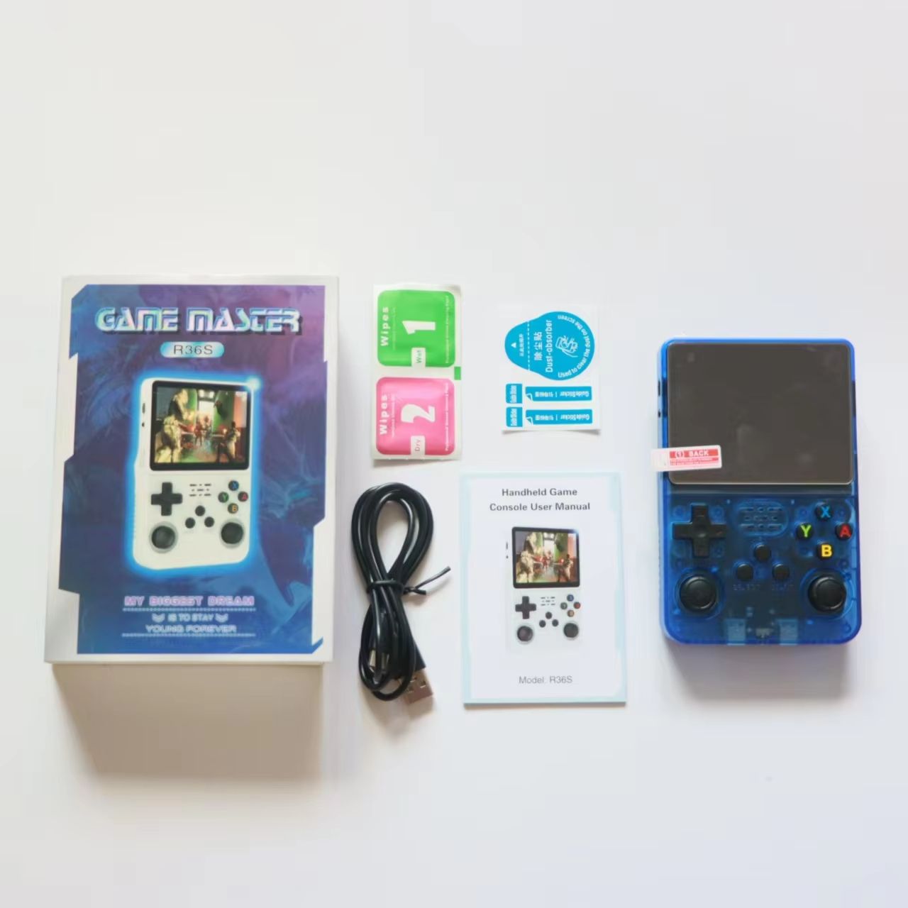 R36S Retro Handheld Game Console – 3.5