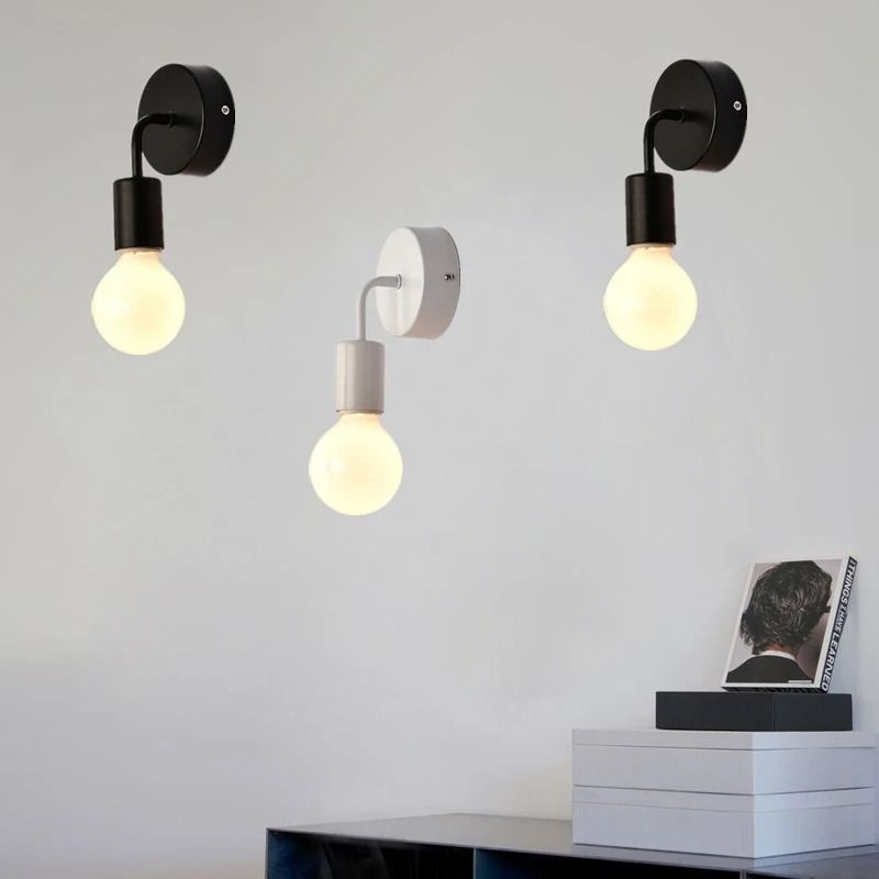 Modern Nordic Wall Lamp Indoor Sconce Light Fixture for Bedroom and Living Spaces