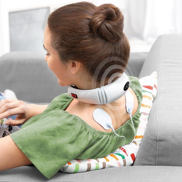 Wearable IR Neck Massager – Portable Cervical Pain Relief & Relaxation Device – Ideal Gift