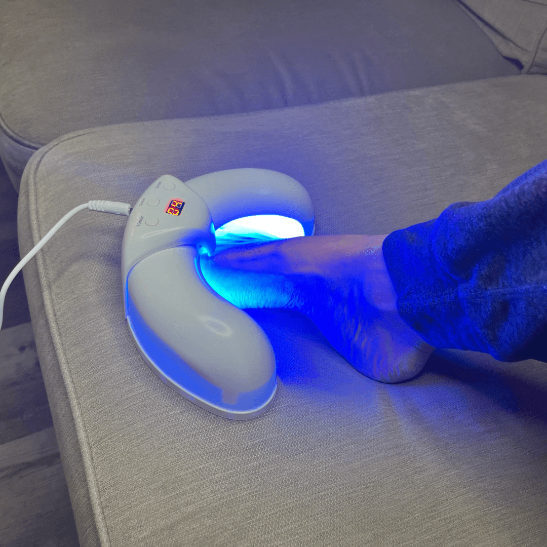 Laser Nail Fungus Device, Fast, Safe, Painless Light Therapy for Toenail Healing